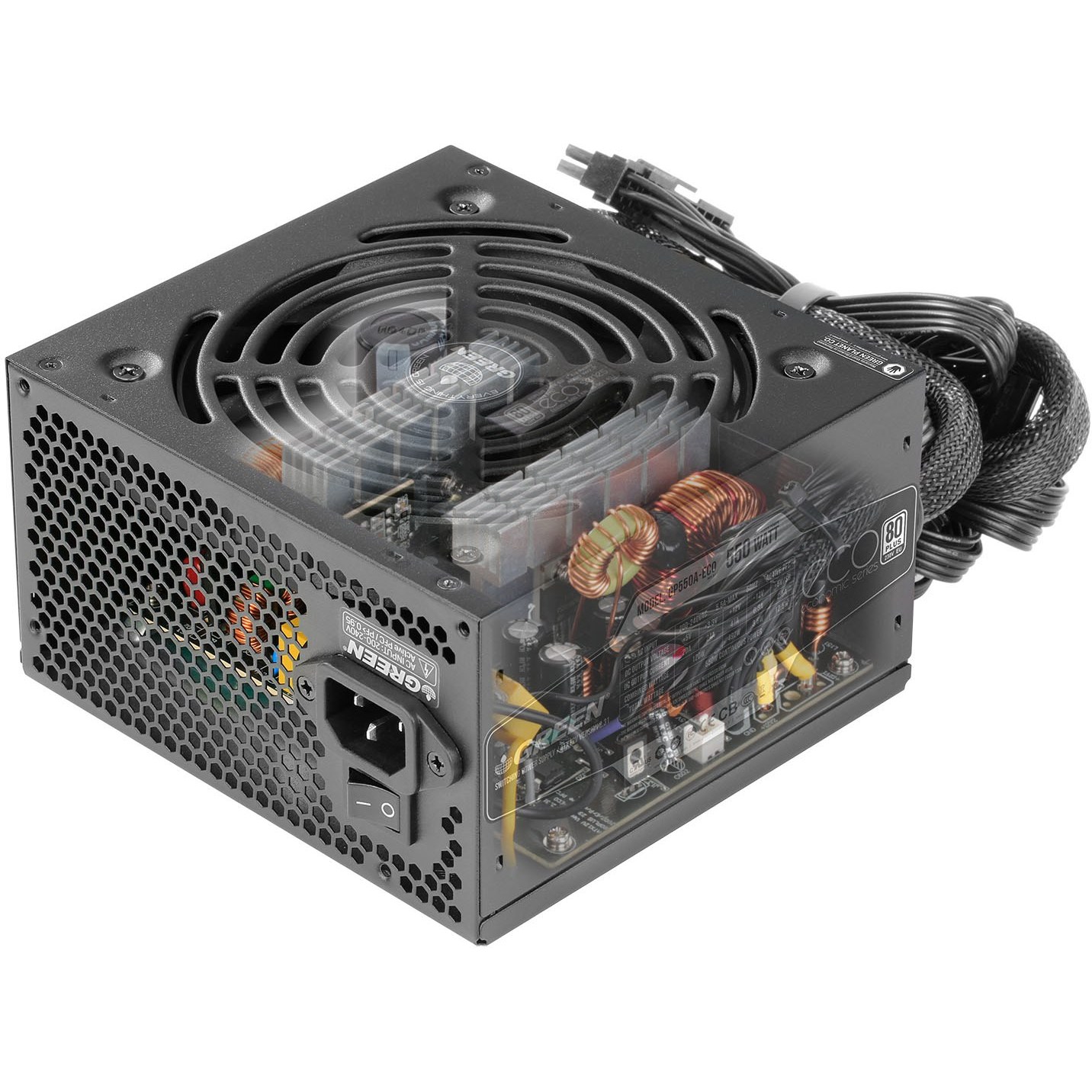 پاور کامپیوتر گرین مدل GP550A-ECO