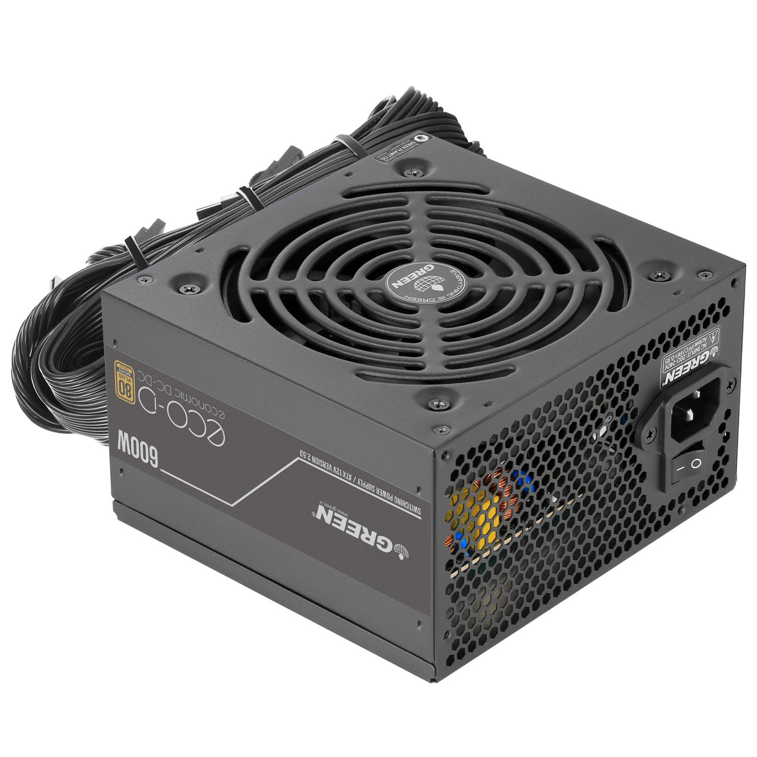پاور کامپیوتر گرین مدل eco 600w